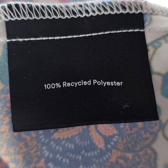 Summersalt Womens Plus Size 2XL The Cinched Waist Caftan Dress in Vintage Floral - Picture 7 of 14